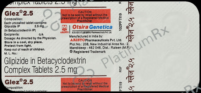 Glez 2.5mg Tablet 10s