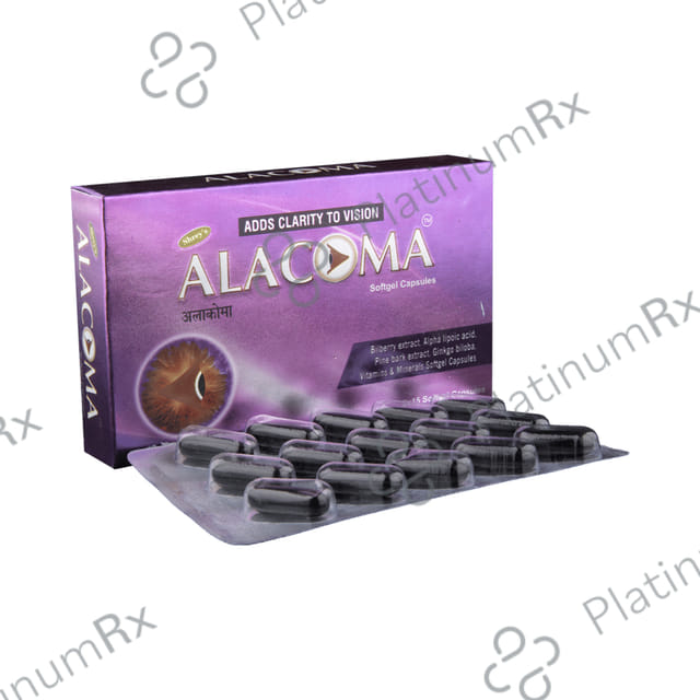 Shrey's Alacoma Softgel Capsules 15 capsules
