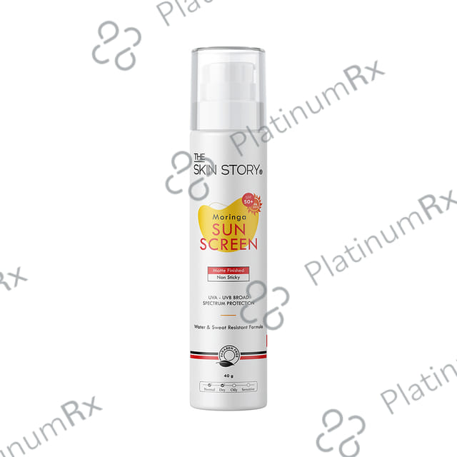 The Skin Story Sunscreen Moringa SPF 50+ Cream 40gm