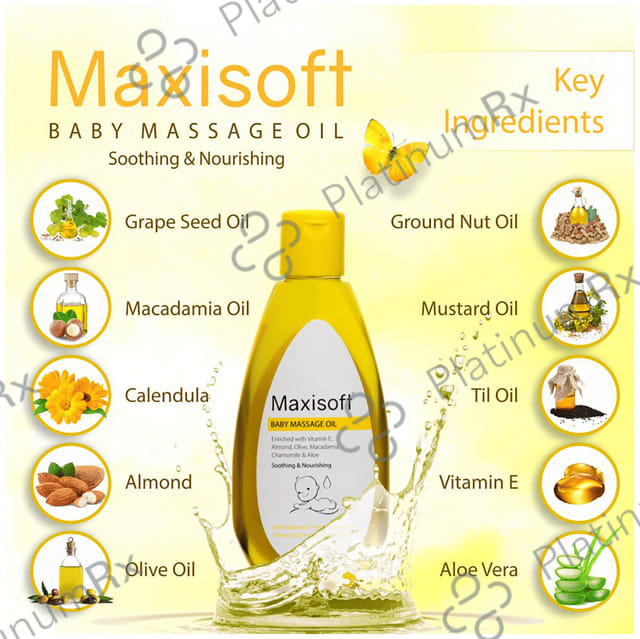 Maxisoft Baby Massage Oil