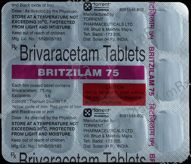 Britzilam 75mg Tablet 15s