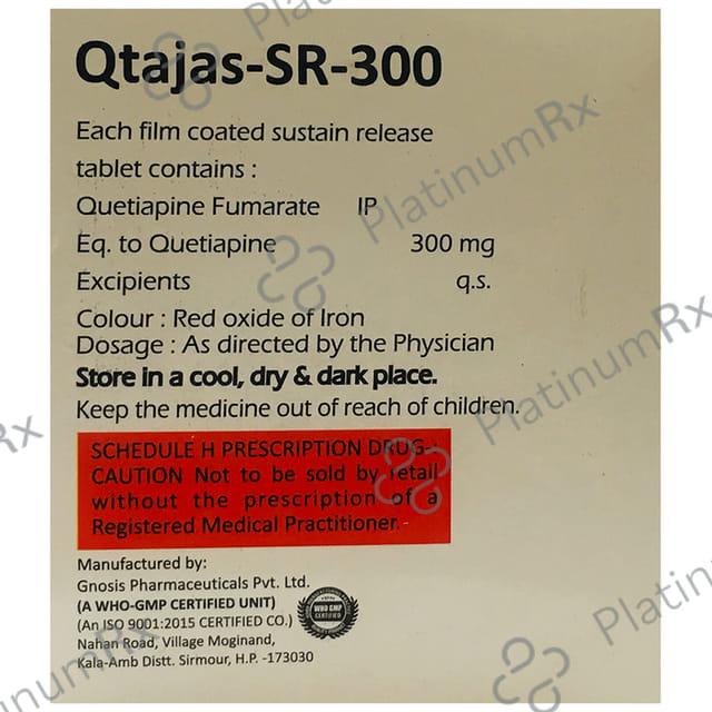 Qtajas 300mg Tablet SR