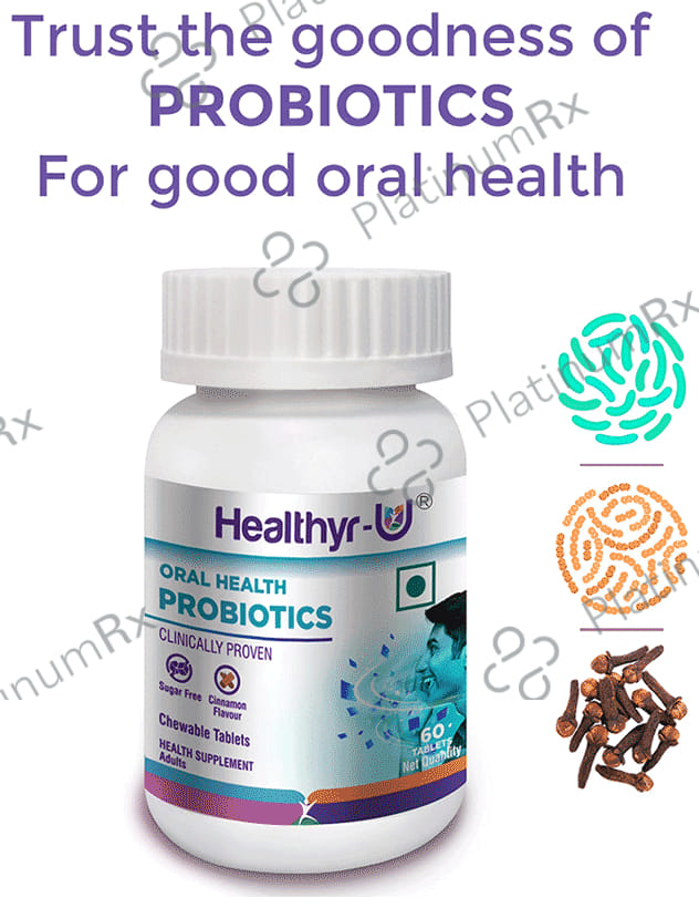 Healthyr-U Oral Health Probiotics Tablet