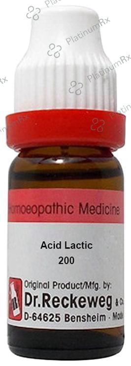 Dr. Reckeweg Acid Lactic Dilution 200 CH