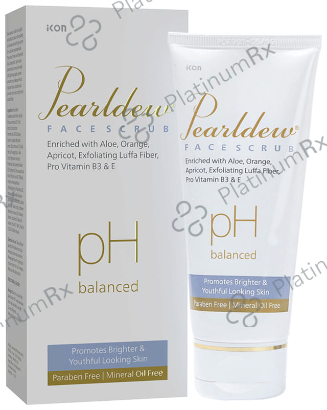 Pearldew Face Scrub (100gm Each) 2 Tubes