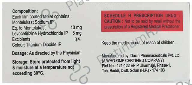 Montofav 5/10mg L Tablet 10s