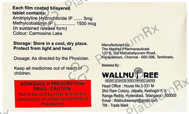 Triptorain-MC 5 Tablet SR