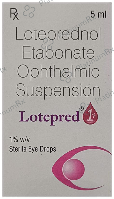 Lotepred 1% Eye Drops 5ml