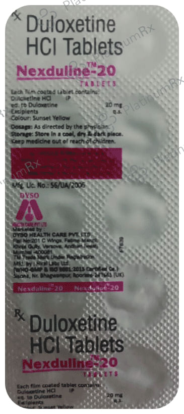 Nexduline 20 Tablet