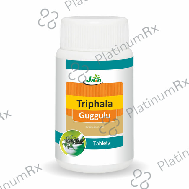 Jain Triphala Guggulu Tablet 80 tablets
