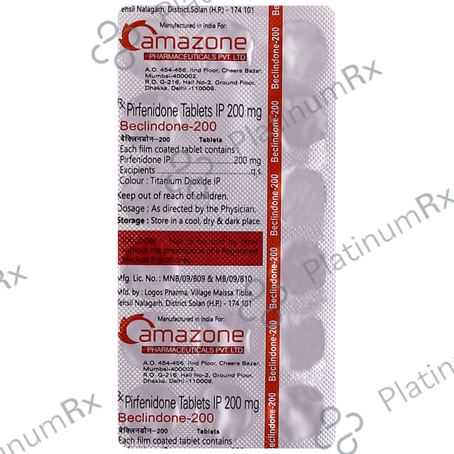 Beclindone 200 Tablet