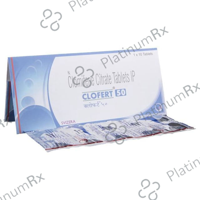 Clofert 50mg Tablet 10s