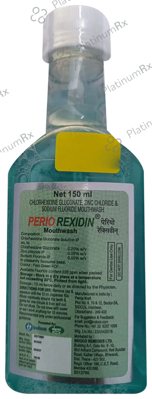 Perio Rexidin Mouthwash 150ml