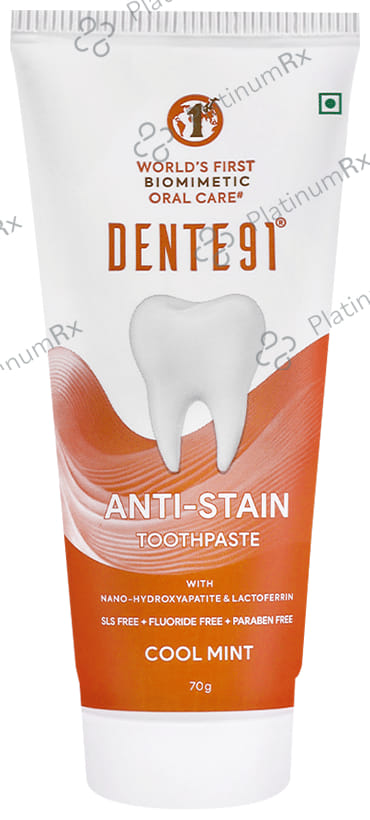 Dente 91 Anti Stain Toothpaste 1s