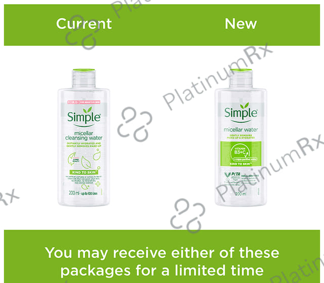 Simple Miscellar Cleansing Water