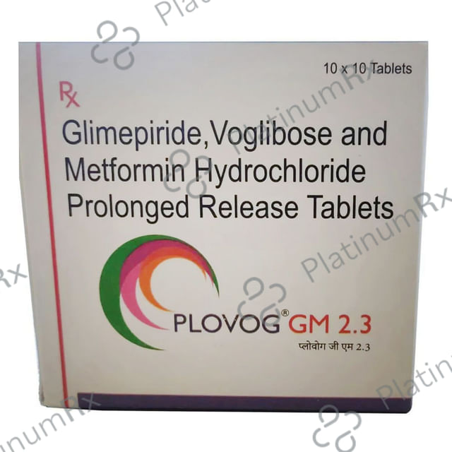 Plovog GM 2/500/0.3mg Tablet 10s