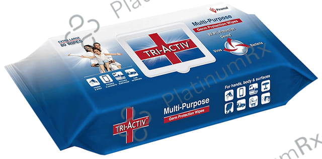 Tri-Activ Multi-Purpose Germ Protection Wipes XL