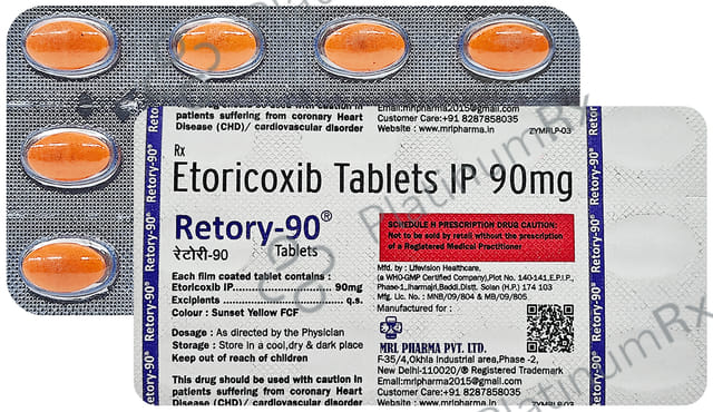 Retory 90mg Tablet