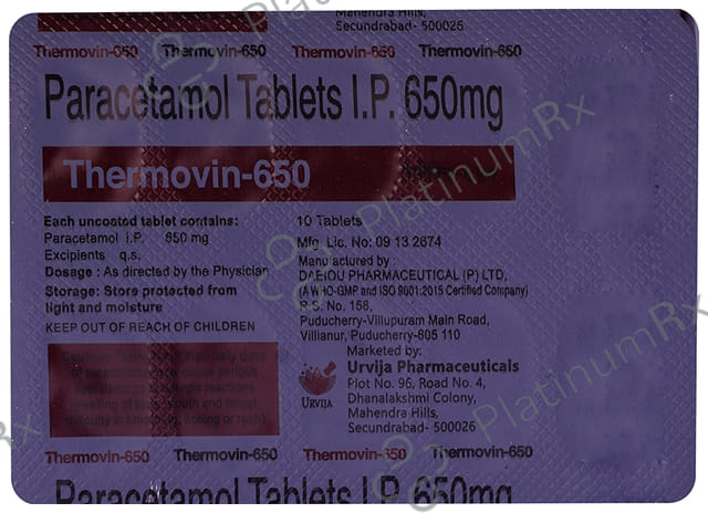 Thermovin 650 Tablet