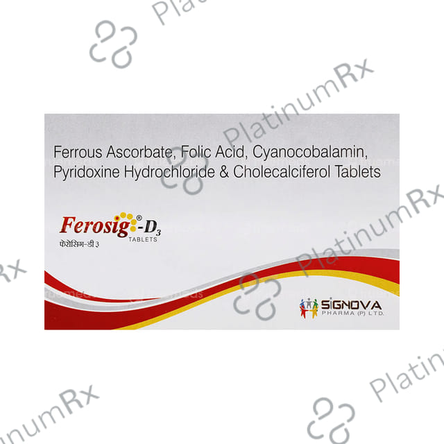 Ferosig D3 Tablet 10s