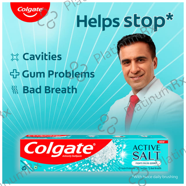 Colgate Active Salt Toothpaste 200gm