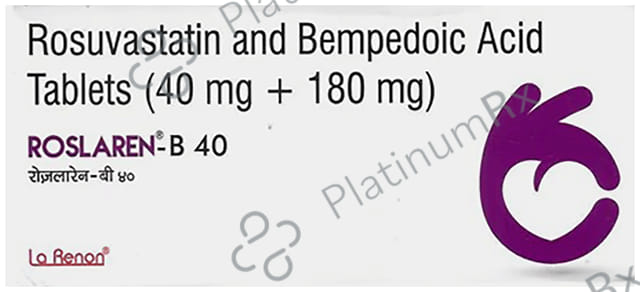 Roslaren B 180mg/40mg Tablet