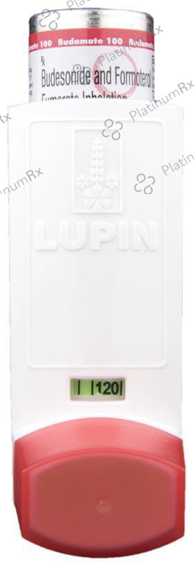 Budamate 100/6mcg Transhaler 120MDI