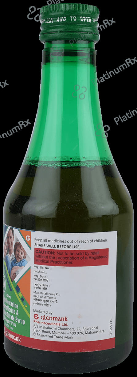 Glencyper Plus Syrup Pineapple 200ml