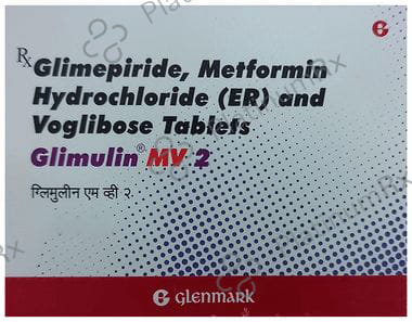 Glimulin MV 2mg Tablet ER 10s