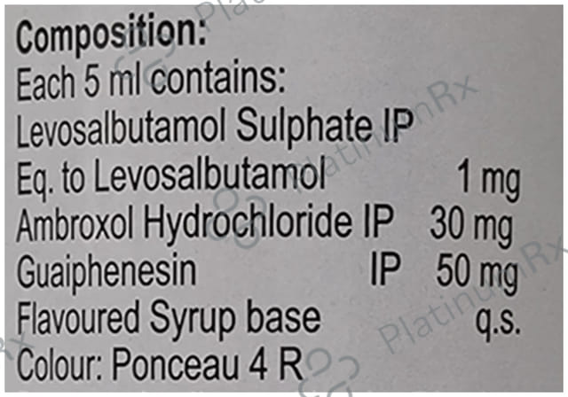 Coriminic LS 15/50/1mg Syrup 100ml