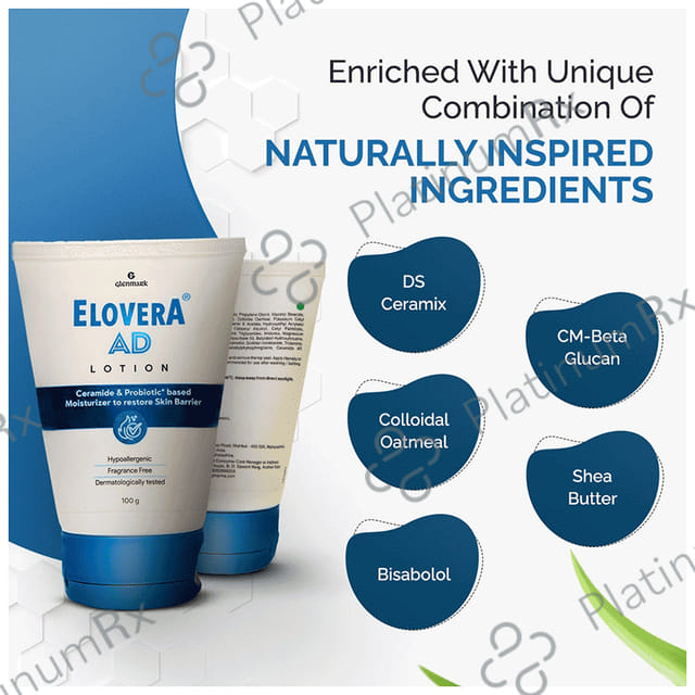 Elovera Ceramide & Probiotic Based AD Lotion 100gm