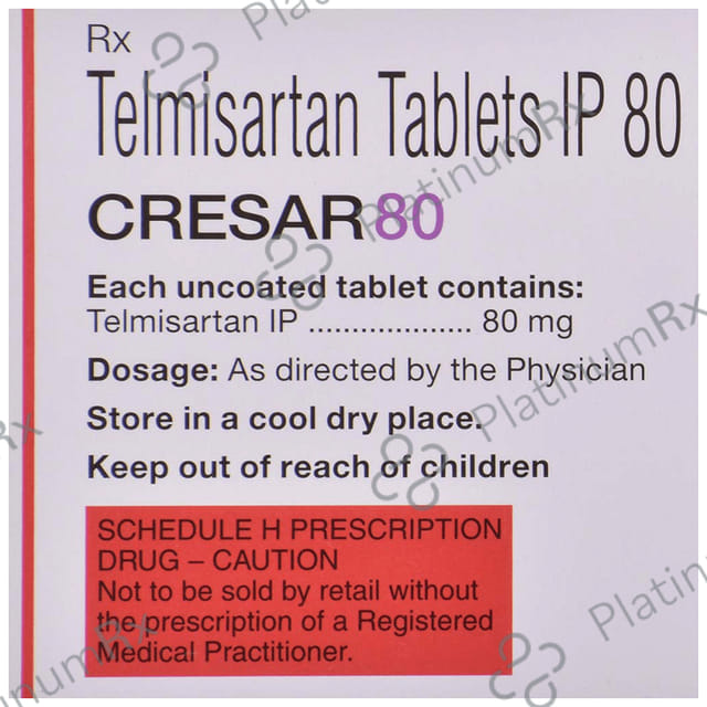 Cresar 80mg Tablet 10s