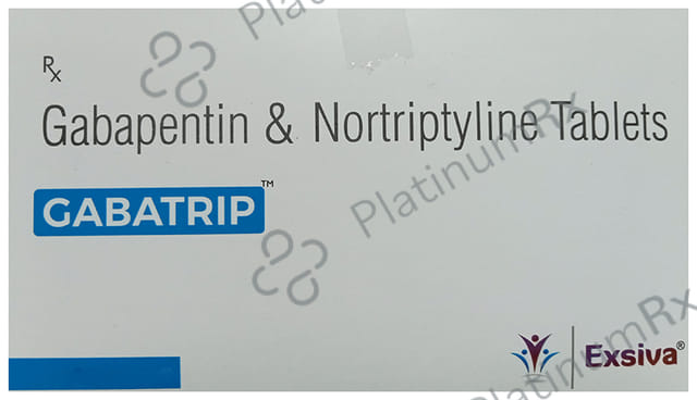 Gabatrip Tablet 10 Tablet Exsiva Pharma Pvt