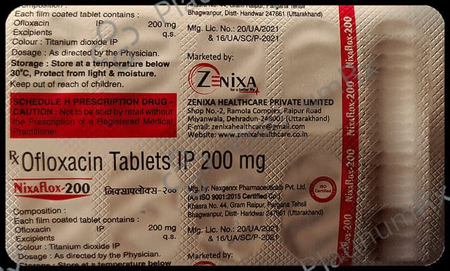 Nixaflox 200 Tablet
