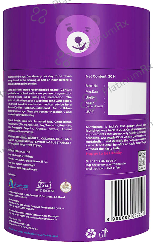NutriBears Adult Gummies