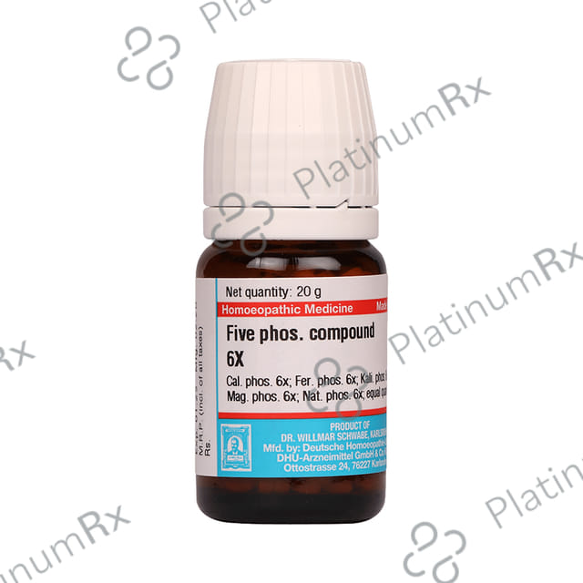 Dr Willmar Schwabe Germany Five Phos. Compound Biochemic Tablet 6X