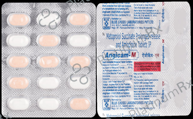 Angicam M 5/47.5mg Tablet PR 15s