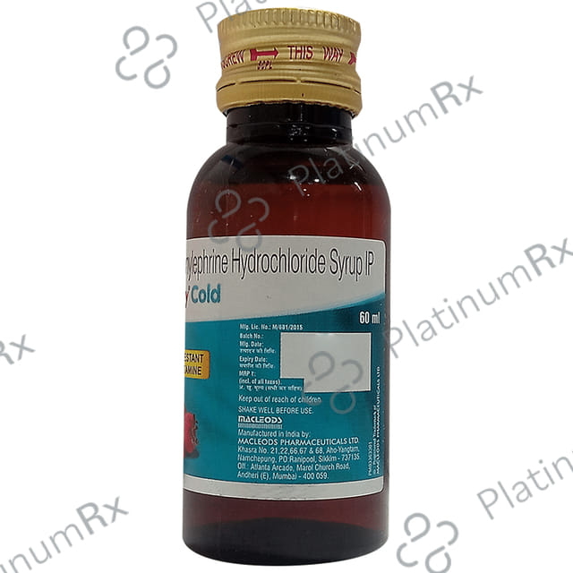Macbery 2/5mg Cold Syrup 60ml