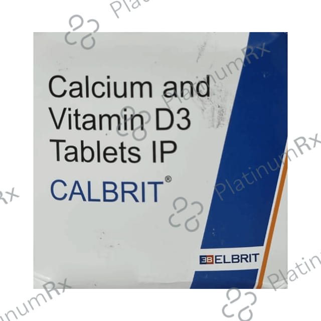 Calbrit 500mg/1000IU Tablet 15s