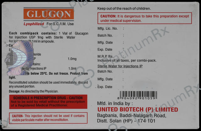 Glugon 1mg Injection
