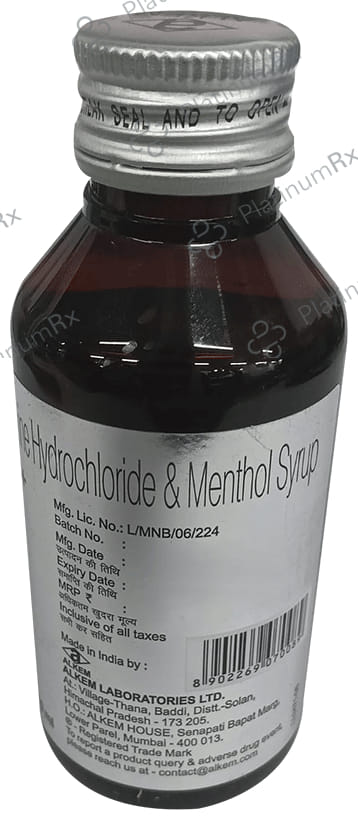 Alkof Plus Cough Syrup 100ml