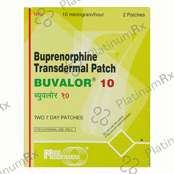 Buvalor 10mg Transdermal Patch 2s