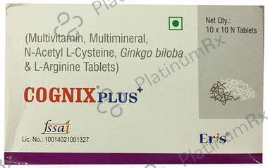 Cognix Plus Plus 120/800/5mg Tablet 10s