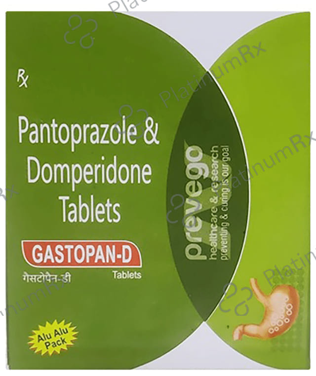 Gastopan D 10/40mg Tablet 10s