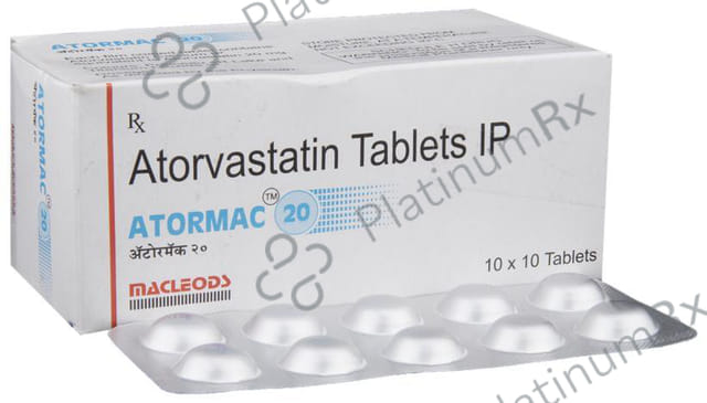 Atormac 20mg Tablet 10s