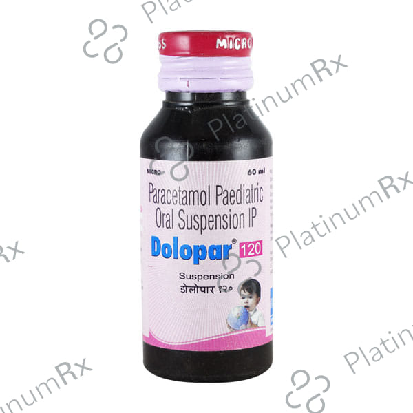 Dolopar 120mg Syrup 60ml