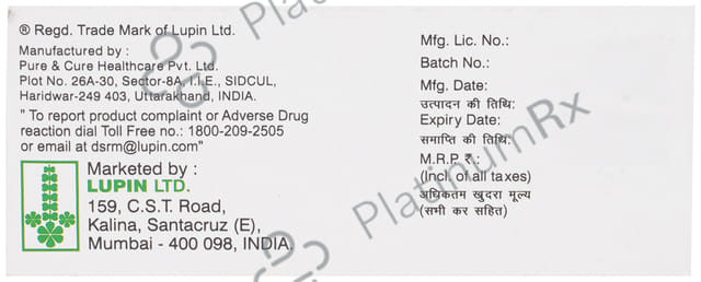 Acemiz 200mg SR Tablet 10s