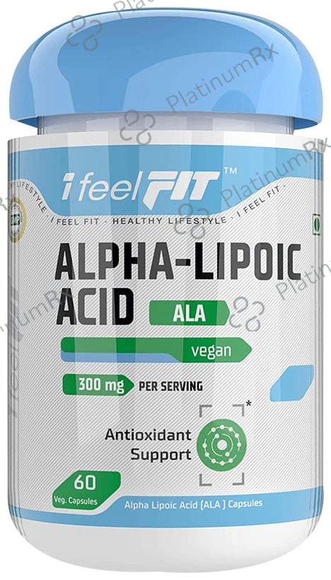 iFeelFIT Alpha-Lipoic Acid ALA 300mg Veg. Capsule