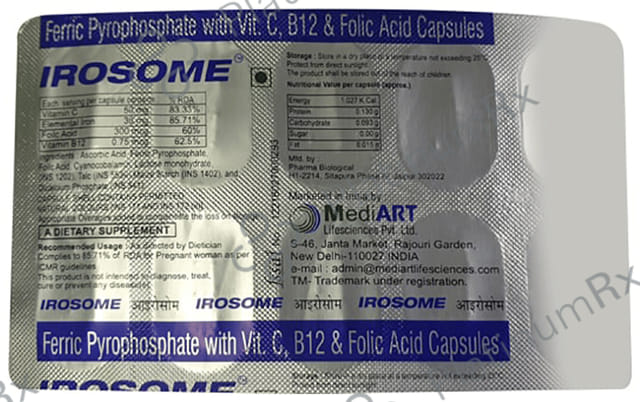 Irosome Capsule 10s