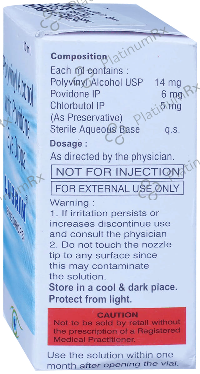 Lubrin Eye Drop 10ml